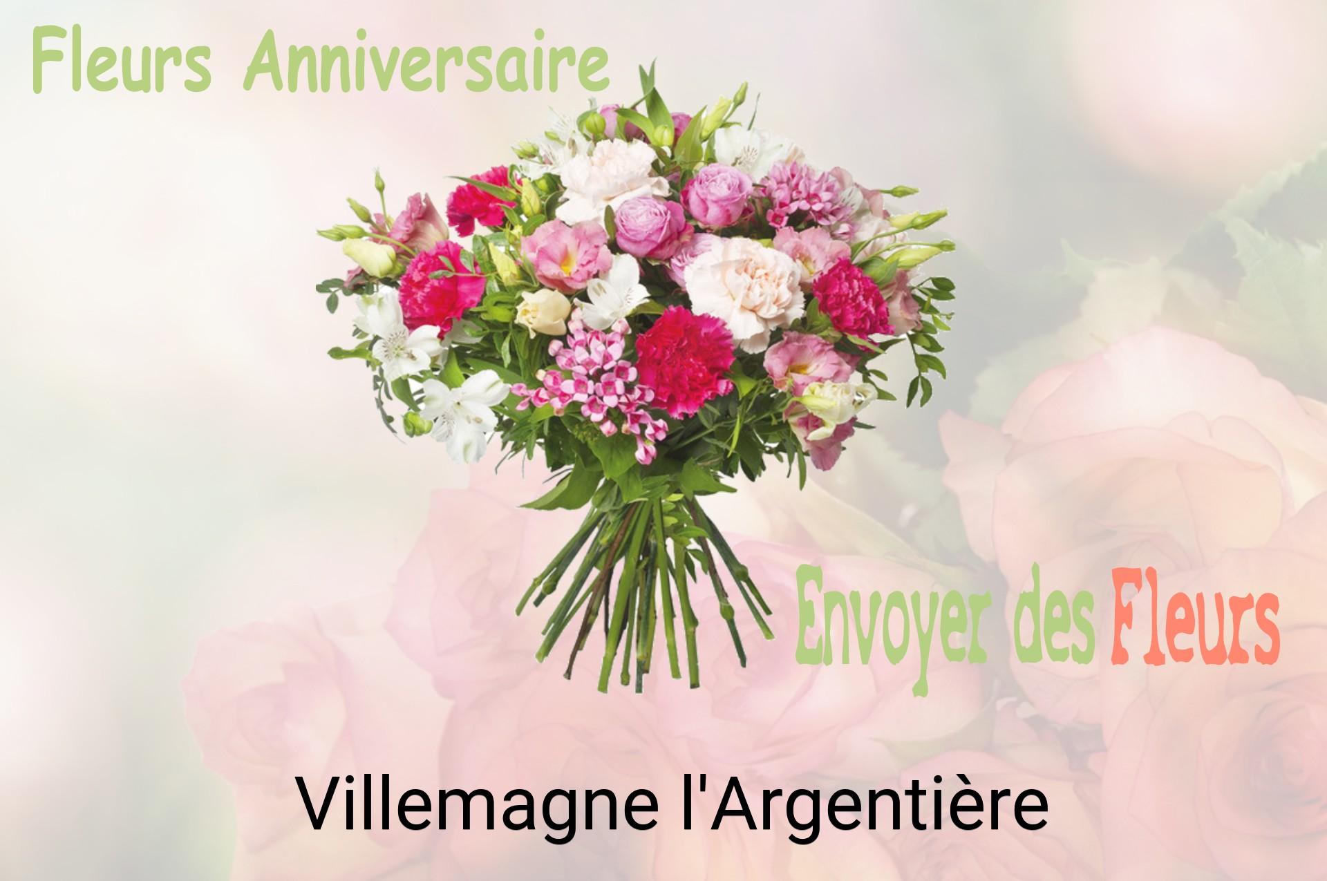 Bouquet de fleurs d’anniversaire livré à Villemagne-l'Argentière