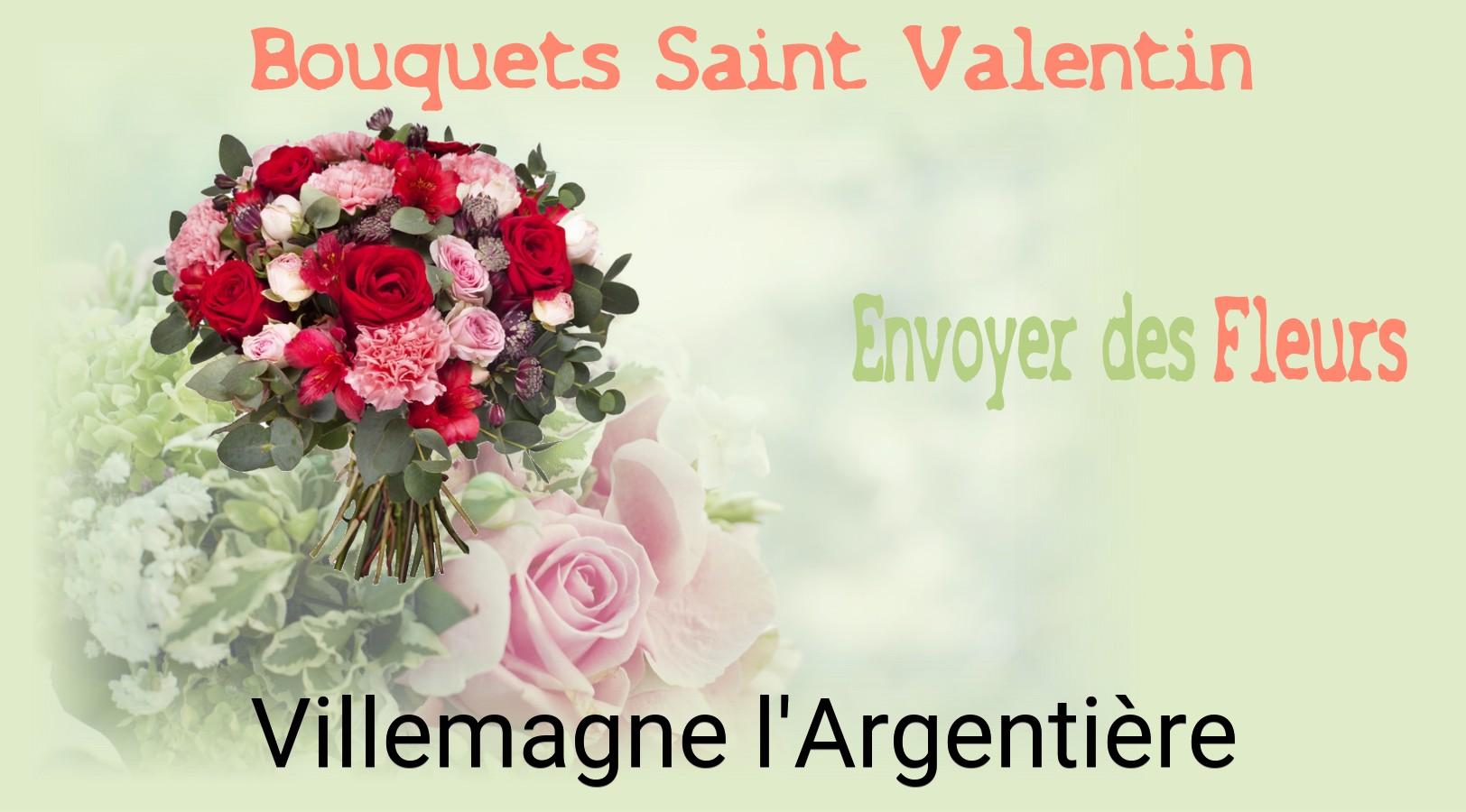 Roses de Saint-Valentin livrées à Villemagne-l'Argentière